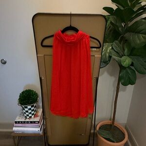 Vince Camuto Scarlet Flowy Halter Top